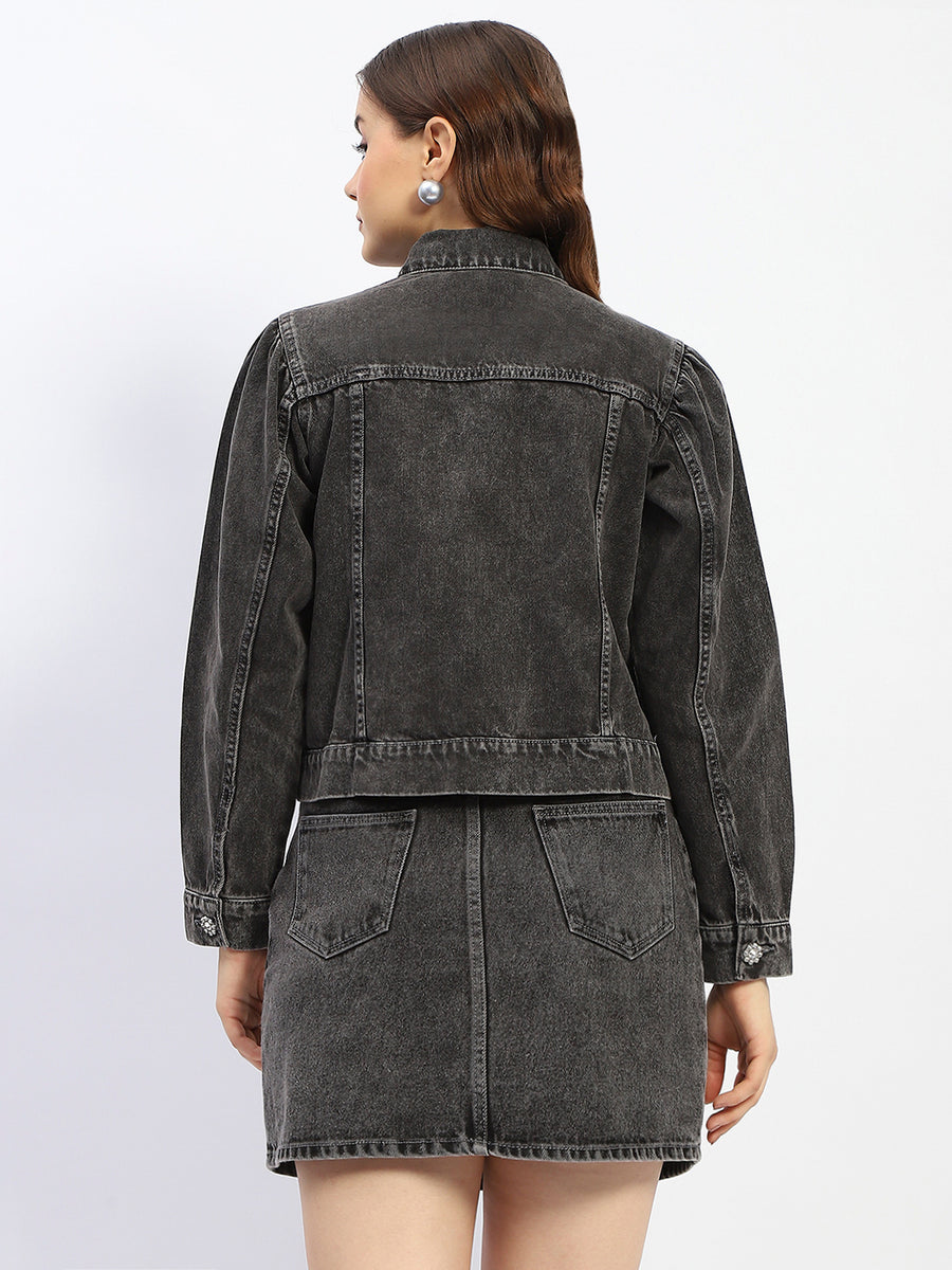 Madame Black Denim Jacket