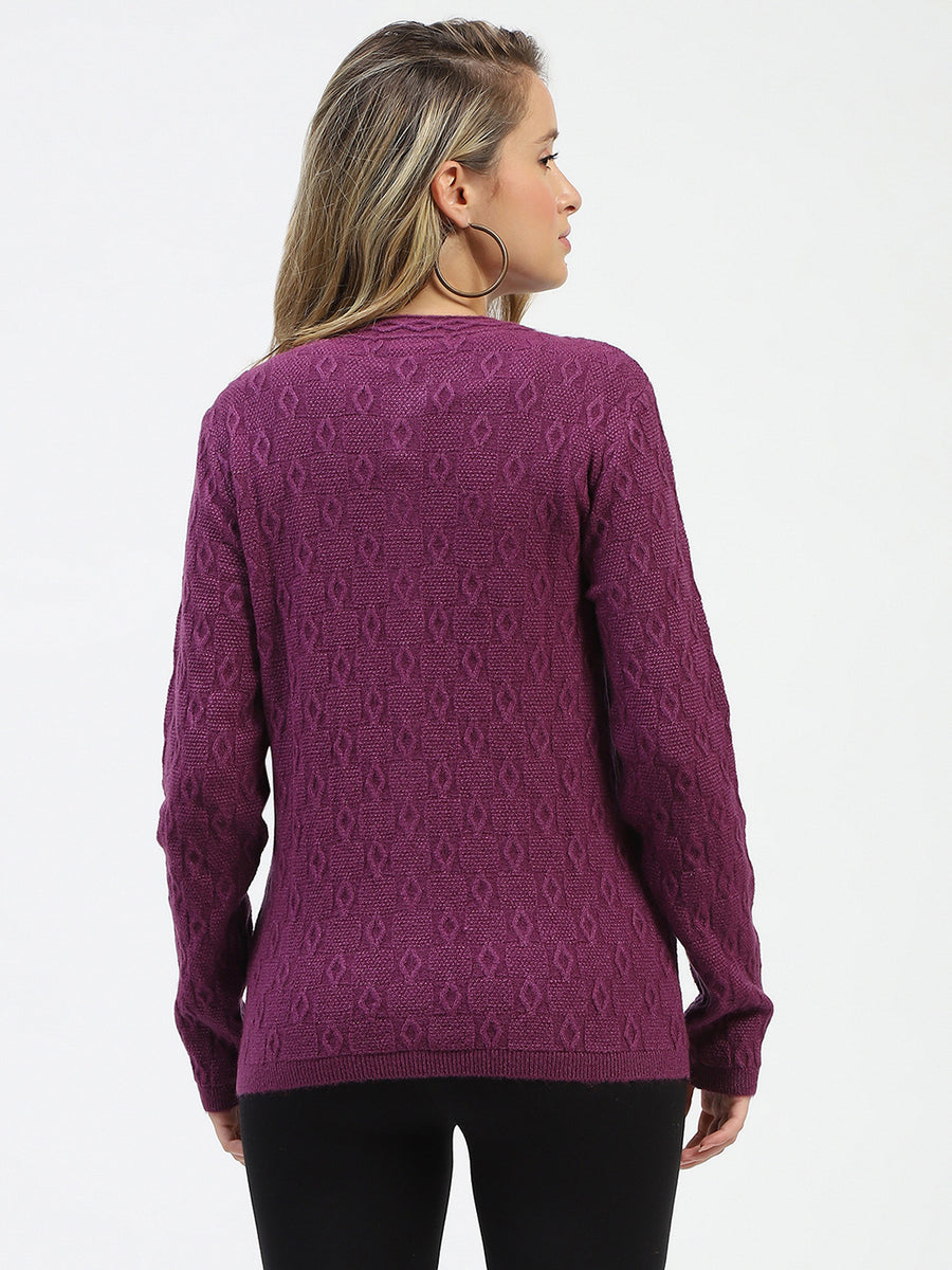 Madame Plum Buttoned Cardigan