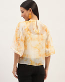 Madame Tie Dye Ivory Top