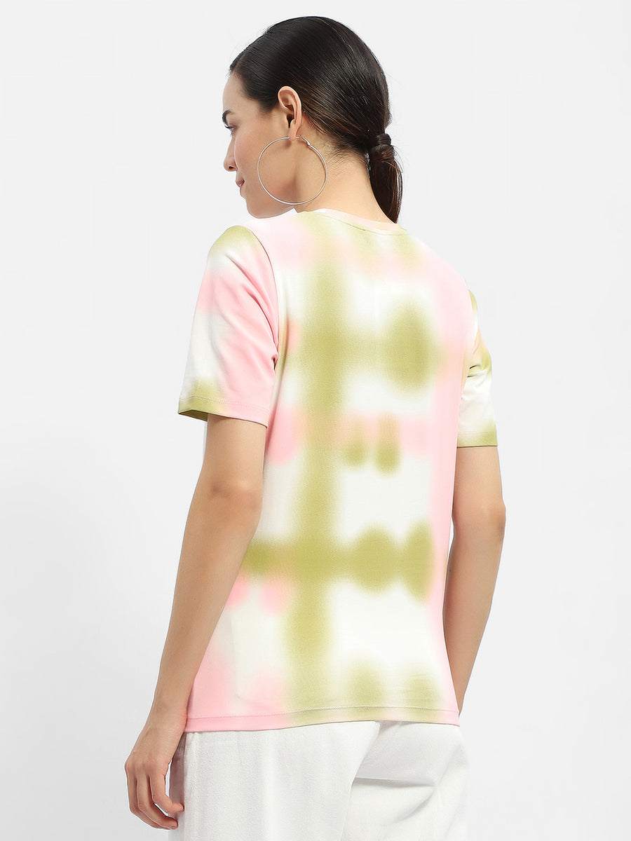 Madame Tie-Dye Pink Regular T-Shirt