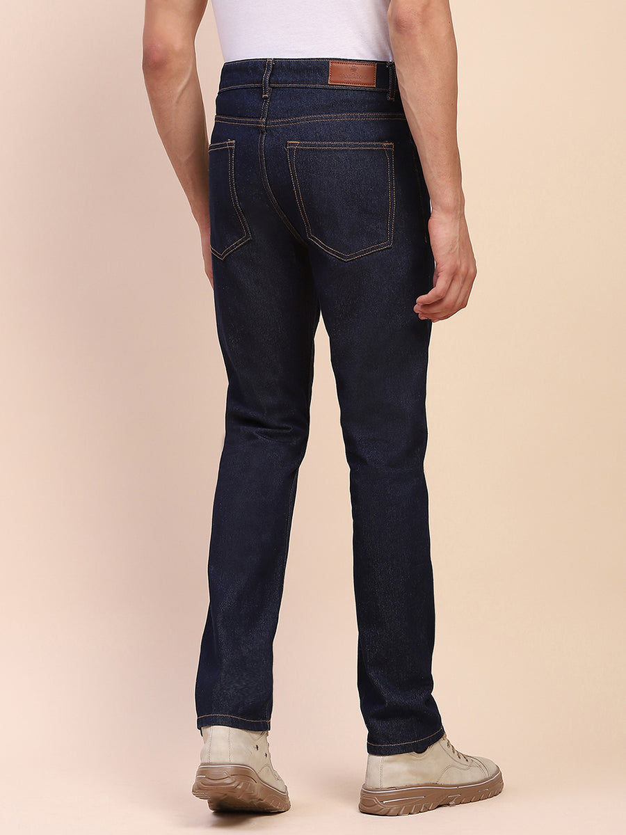 Camla Barcelona Solid Cotton Dark Blue Denim