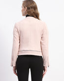 Madame Nude Faux Suede Biker Jacket