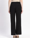 Madame Black Wide-Leg Trousers