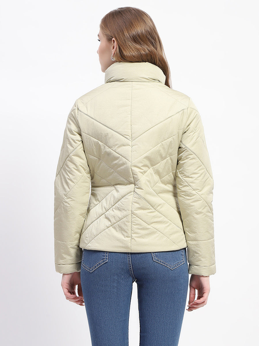 Madame Green Quilted Puffer Jacket