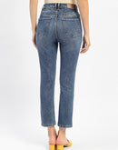 Madame Slim Fit Blue Denim Jeans