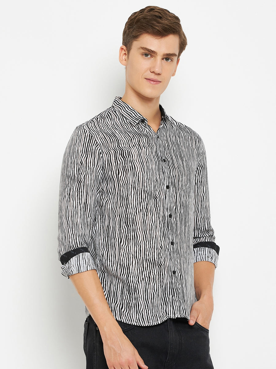 Camla Grey Shirts For Men