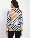 Madame Striped Off-White Shirt