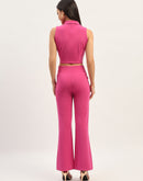 Madame Solid Hot Pink Co-Ord Set