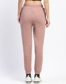 mSECRET Cotton Blend Jogger Style Blush Track Bottom