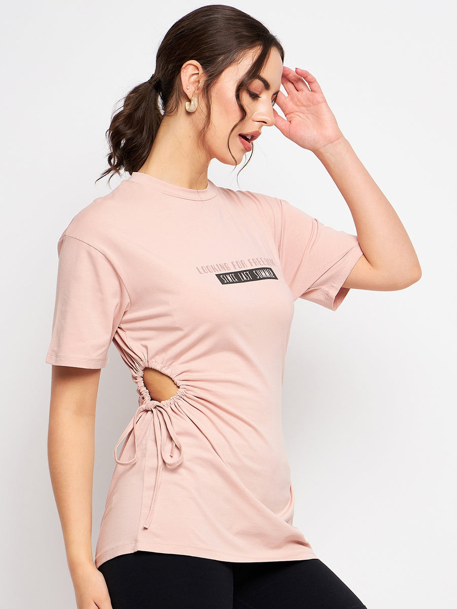 Camla Pink T- Shirt For Women