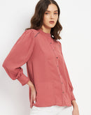 Madame Pink Solid Top