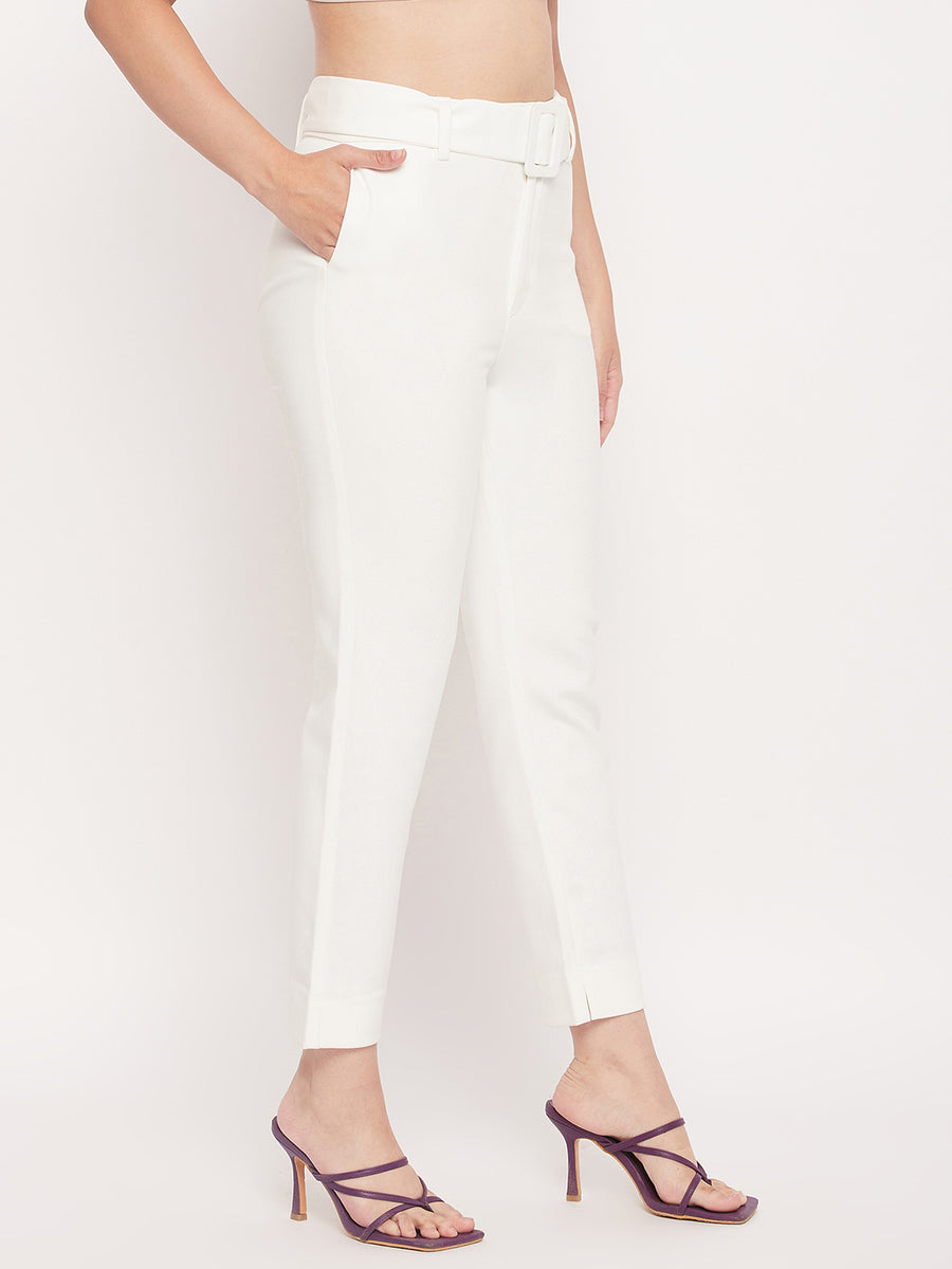 Camla Barcelona Women White Trouser