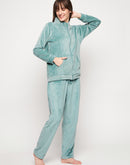 mSECRET Green Velvet Nightsuit