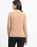 Madame Crew Neck Brown Sweater