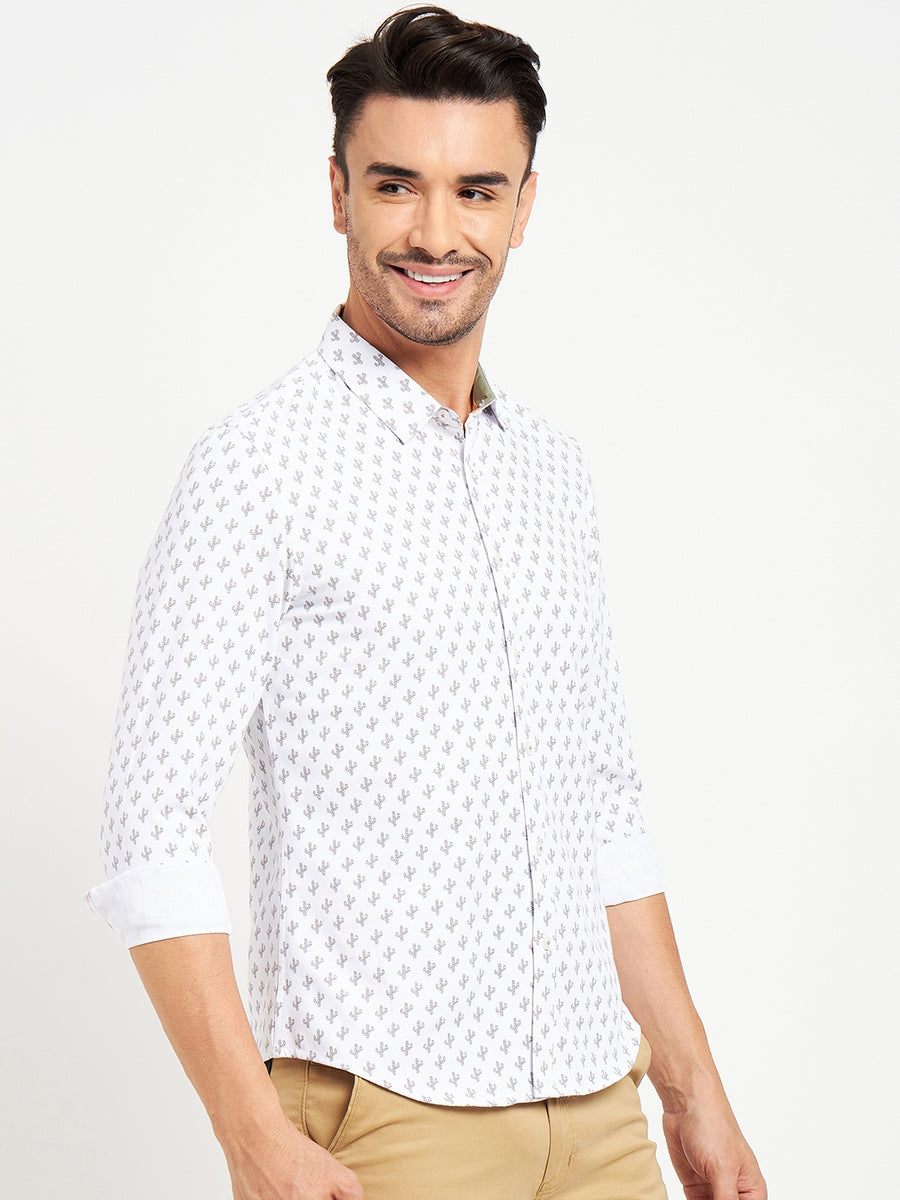 Camla White Shirts For Men