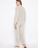 mSECRET Grey Fur Nightsuit