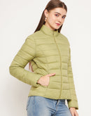 Madame Mint Green Puffer Jacket