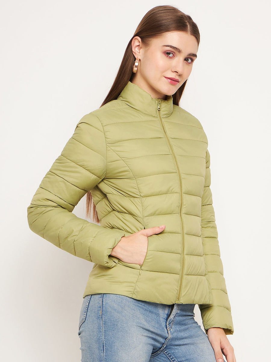 Madame Mint Green Puffer Jacket