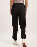 mSECRET Solid Black Cargo Pants