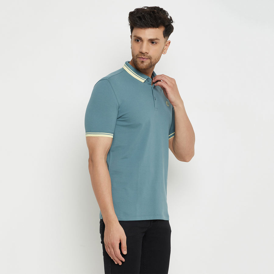 Camla Green T -Shirt For Men