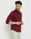 Camla Wine Shirt For Men