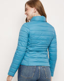 Madame Sea Blue Puffer Jacket