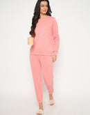 mSECRET Cotton Blend Pink Night Suit