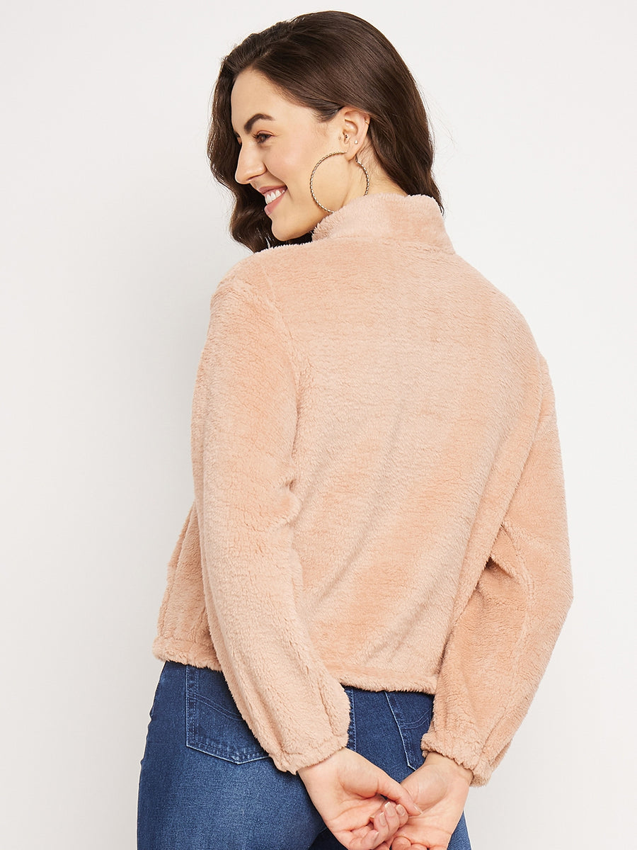 Camla Barcelona Peach Sweatshirt For Women