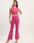 Madame Solid Hot Pink Co-Ord Set