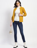 Madame Knit Mustard Mock Neck Sweater