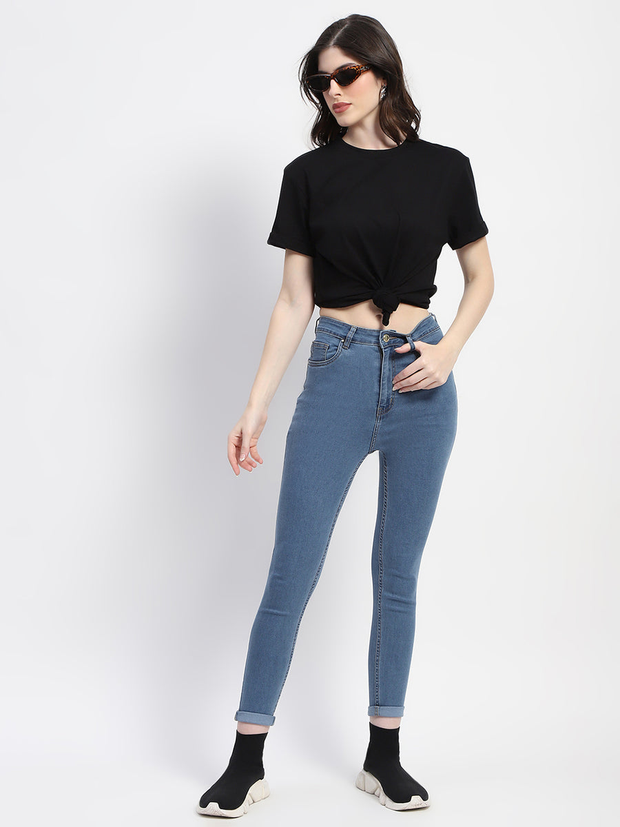 Madame Skinny Fit Light Blue Denim