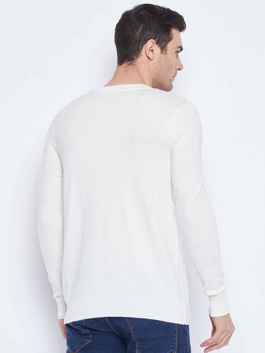 Camla White Sweater