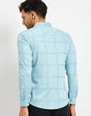 Camla Iceblue Shirts For Men