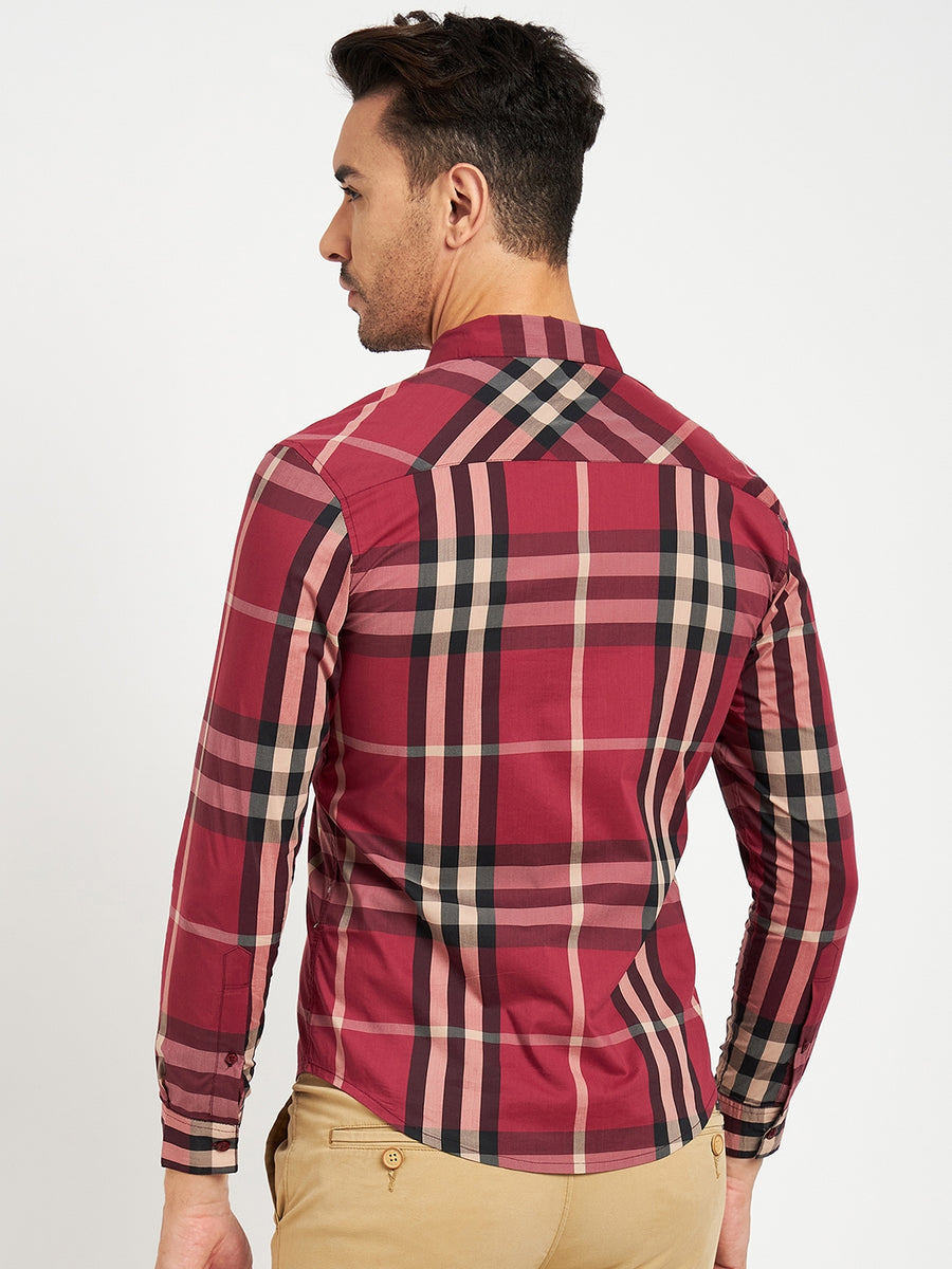 Camla Wine Shirts For Men