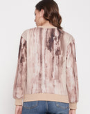 Madame Beige Tie-Dye Sweatshirt