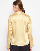 Madame Mustard Satin Shirt