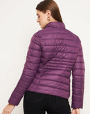 Madame Purple Puffer Jacket