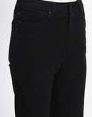 Madame Straight Fit Black Cotton Denim