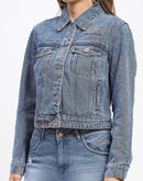 Madame Dark Blue Denim Jacket