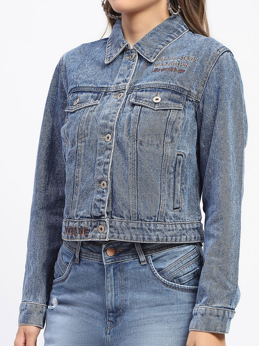 Madame Dark Blue Denim Jacket