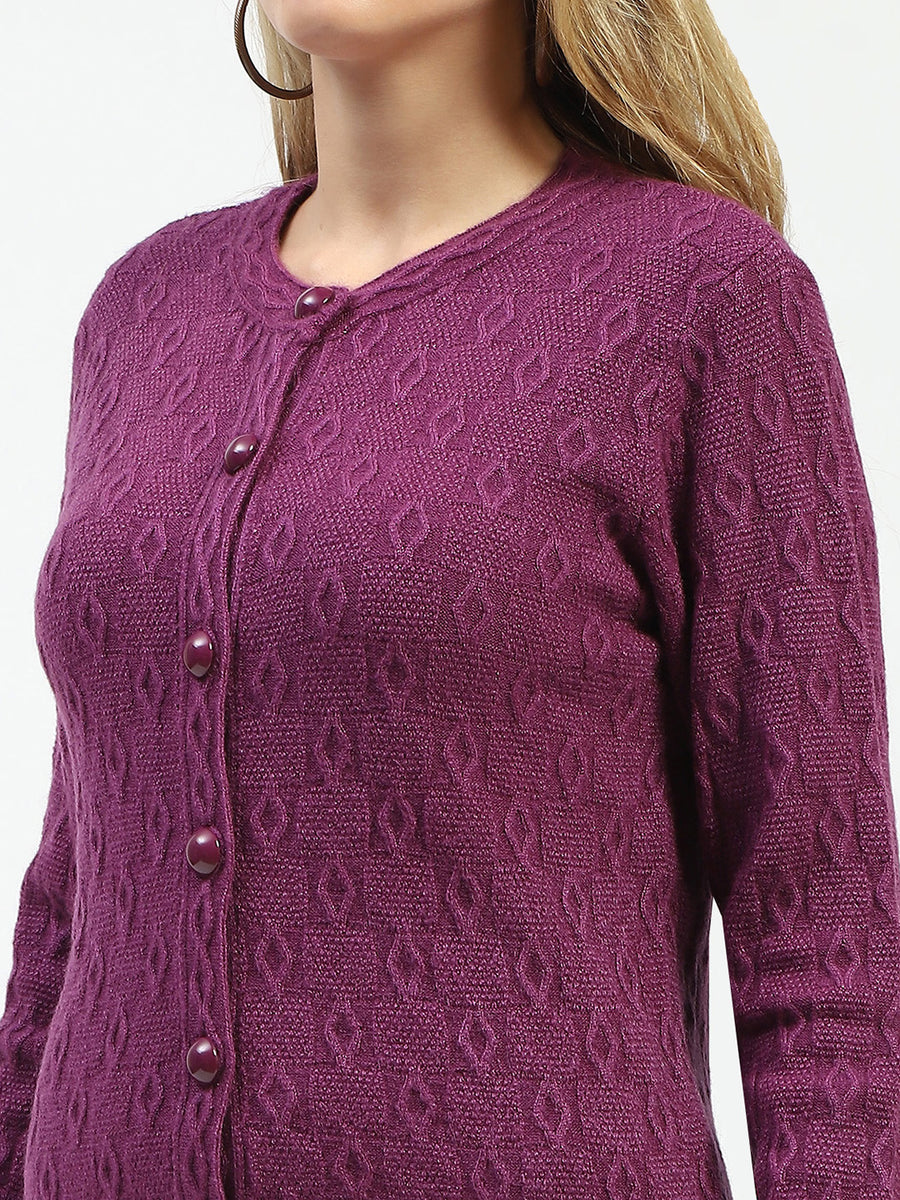 Madame Plum Buttoned Cardigan