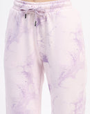 mSECRET Camouflage Print Cotton Mauve Joggers