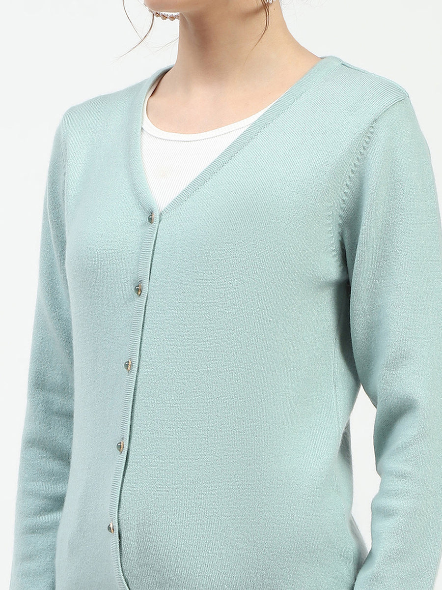 Madame Mint Button-Up Cardigan