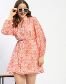 Madame Shanaya Kapoor Chintz Printed Dress