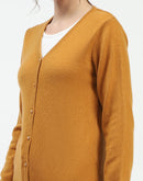 Madame Mustard Button-Up Cardigan