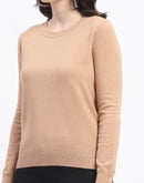 Madame Crew Neck Brown Sweater