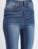 Madame Whiskered High Waist Skinny Fit Denim