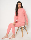 mSECRET Cotton Blend Pink Night Suit