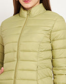 Madame Mint Green Puffer Jacket