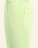 Madame Straight Leg Green Trousers